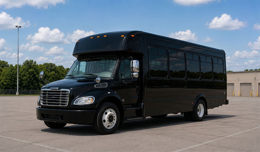 18-passenger minibus available for charter in Lordstown, OH